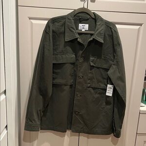 Men's Mode of One Olive Green Jacket. Medium